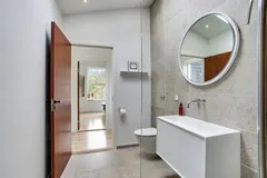 Nyt 12 m2 badeværelse med vola vandhane og bruser1 ⇒ Håndværker.dk -  Håndværker.dk